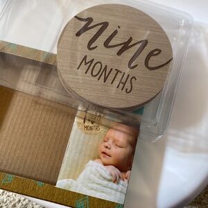 Wooden Monthly Photo Props
